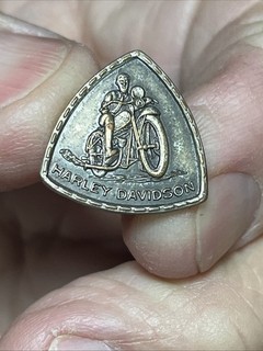 Early Harley Davidson Hat Pin! Vintage Panhead Motorcycle Collectible Biker Pins