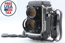 Blue Dot New Seal Near MINT Mamiya C220 PRO TLR Camera 105mm F3.5 From Japan