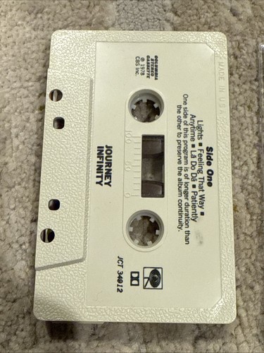 Journey – Infinity Cassette USED - Columbia JCT 34912 - Picture 7 of 8