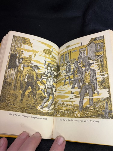 Wyatt Earp US Marshal 56 Hardcover Vintage Book Random House - Picture 19 of 22