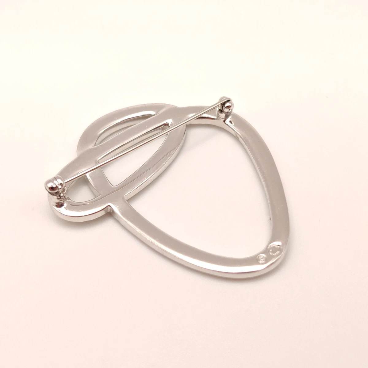 ⭐ Swarovski Brosche Anstecknadel Stecker Pin Anhänger Perle Stein Silber 012 ⭐