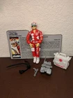 Vintage GI Joe Hasbro 1986 Lifeline Complete With File Card