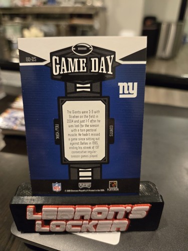 Playoff Honors 2005 - Game Day Michael Strahan #GD-25 - New York Giants - Imagen 2 de 2