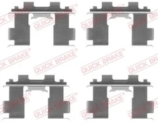 Quick Brake 109-1205 Accessory Kit, Disc Brake Pad for Nissan