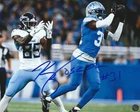 Kerby Joseph Autographed Detroit Lions 8x10 Photo with COA/Matching Hologram