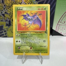 Pokémon TCG Zubat Fossil 57 RegularCommon