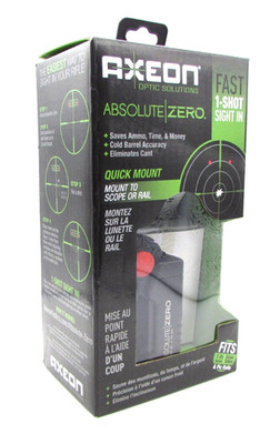 Axeon Optics Absolute Zero Red Laser Sighting Device One Shot Rifle Scope Zero