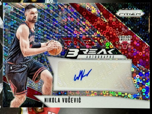 NIKOLA VUCEVIC 2024-25 PANINI PRIZM FAST BREAK AUTOGRAPH BULLS AUTO