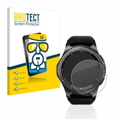 BROTECT Panzerfolie Schutzglas für Samsung Gear S3 Frontier / S3 Classic 