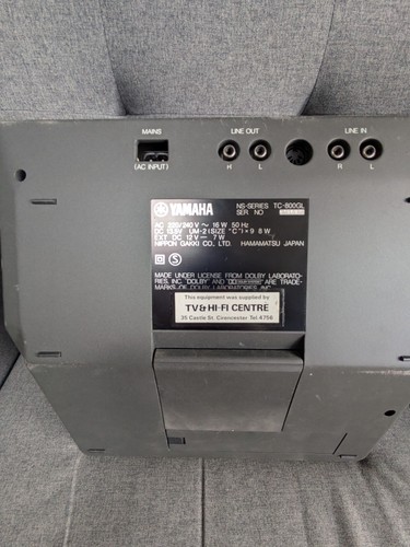 Rare Ski Slope YAMAHA TAPE DECK TC 800 GL designed by MARIO BELLINI Fully Workin - Picture 14 of 24