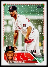Brayan Bello 2023 Topps Holiday #H141 RC Boston Red Sox