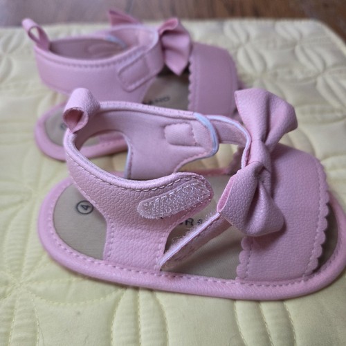 Toddler Sandals Lucky Brand Girls Pink Size 4 - Picture 6 of 6