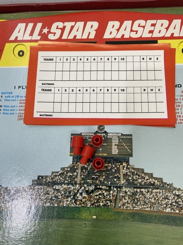 1968 ALL STAR BASEBALL CADACO BOARD GAME EDITION #183 COMPLETE - Picture 5 of 5