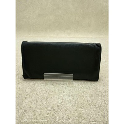 小物 dunhill money clip black Excellent! DUNHILL Money Clip Billfold Purse Wallet Leather