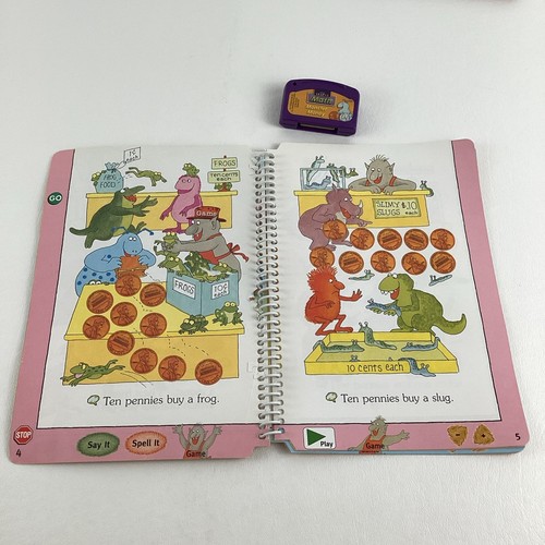 Leap Frog Leap Pad Books Cartridges Vocabulary Reading Math Bob Builder Scarry - Picture 6 of 10