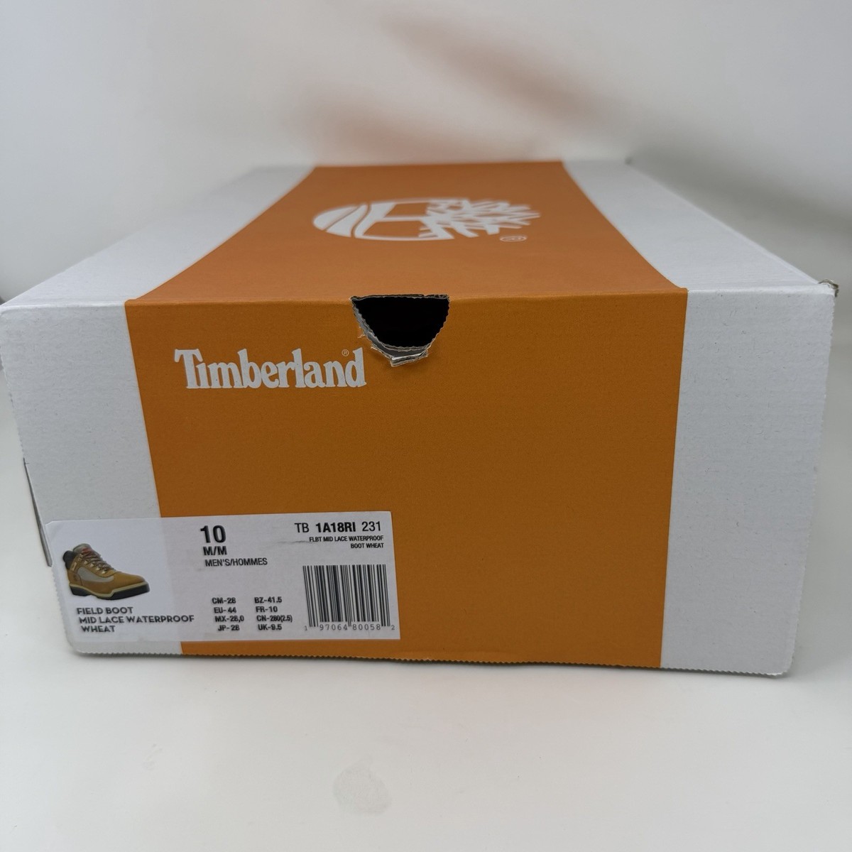 Timberland Field Boot Mid Waterproof Boots Wheat Brown Men’s Size 10 Timberland Field Boots - Men main image 2