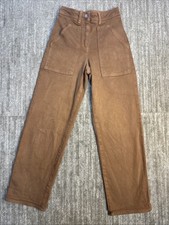 Aritzia Wilfred Free Riley Carpenter Pants Gold/Brown Size 00     (0022)