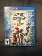 Ys VIII: Lacrimosa of Dana (Sony Playstation PS Vita) Tested And Working