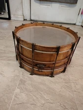 1920s Leedy 8x16" Thumb Rod Snare Drum