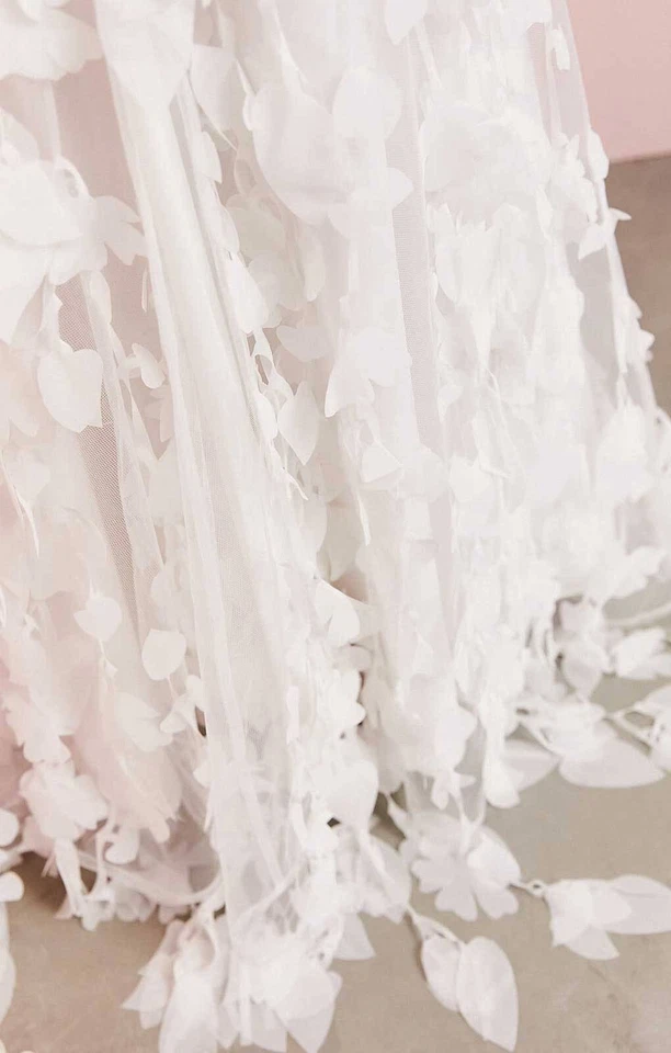 Maxi vestido blanco para mujer de ASOS PVP £250 Foto 3 de 3