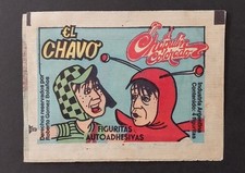 Juego de 3 paquetes de pegatinas El Chavo / El Chapulin Colorado Super Figus Argentina