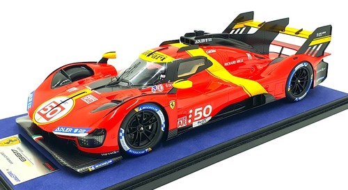 Look Smart 1/18 Scale LS18RC023 - Ferrari 499P Launch Version Le Mans #50 - Picture 1 of 7