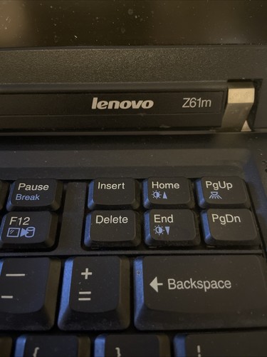 IBM Lenovo ThinkPad Z61m Titanium Lid 4GB RAM WORKING - Picture 3 of 11