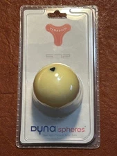 Replacement Dynaspheres Vanadium Cue Ball.