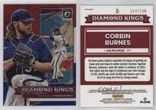 2022 Donruss Optic Diamond Kings Red White & Blue Prizm /199 Corbin Burnes #21