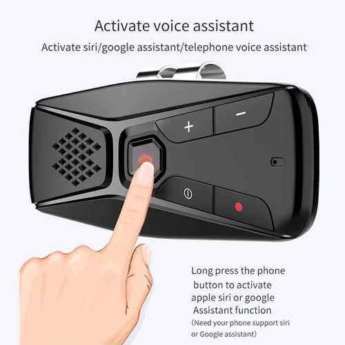 Car Kit Handsfree Calling Speakerphone Automatic Shut Down and Auto2809 - Photo 3 sur 6