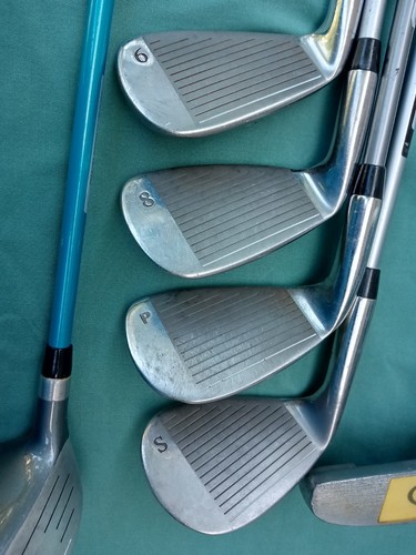 US Kids Golf WT-20 RH Blue 6 Club Junior Golf Set for Youth (45-51" height) -VG - Picture 6 of 15