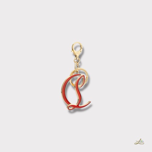 Christian Louboutin Schlüsselanhänger Gold Loubi Logo - Bild 6 von 11