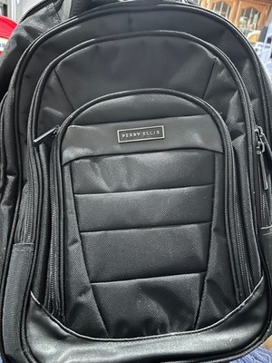 PERRY ELLIS Laptop Backpack - Black Good Condition