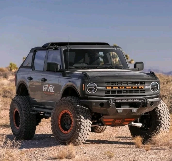 Ford Bronco 2021-2023 cuatro puertas rampage techo blando completo TrailView 139135 Foto 2 de 3