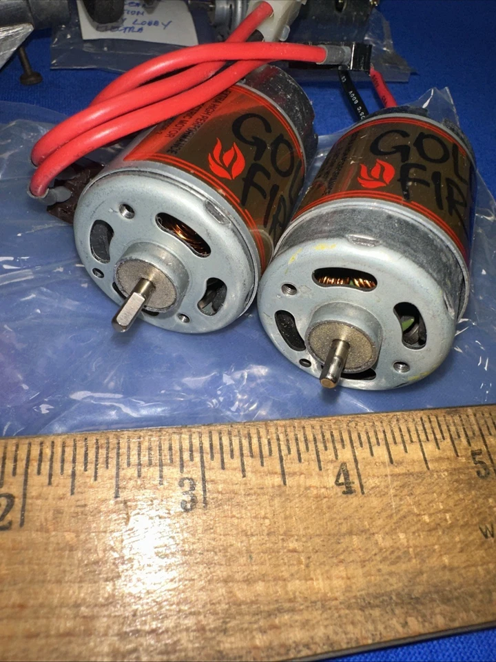 Motores y Motor Avión R/C De Colección Oro Fuego Usado Lote Variedad Foto 3 de 4