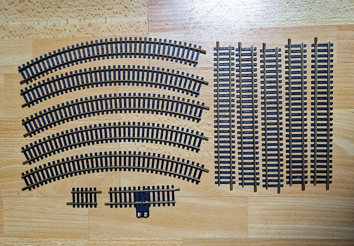 Lots De 14 Rail Fleischmann Compatible JOUEF Rails droit laiton HO N 45