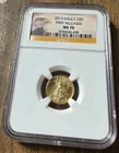 2013 G5$ Gold American Eagle 1/10 oz NGC MS70 Early Releases