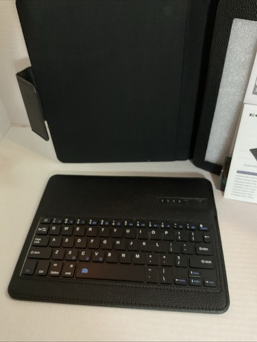EOSO Black PU Leather Keyboard Case for iPad 2/3/4 F16S Apple Fit 7.5” X 9.5” - Picture 9 of 9