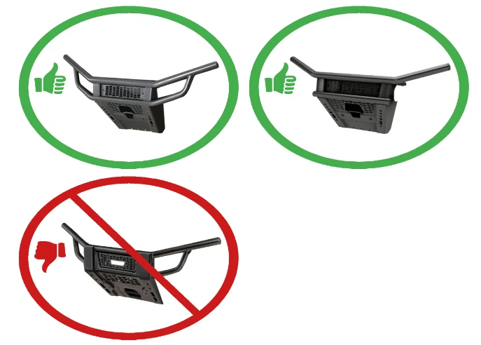 Kit de montaje y cabrestante ancho de acero KFI U45W-R2 4500 lb se adapta a varios Polaris Ranger Foto 2 de 4