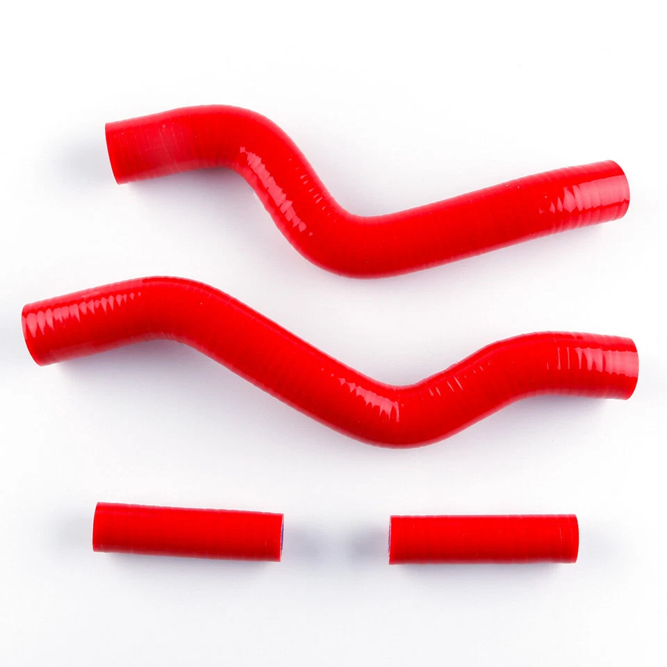 Red Silicone Radiator Coolant Hose For 2001-2008 2006 2007 Suzuki RM250 RM 250 - Image 2 of 3