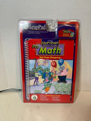 Leapfrog Math Hop & Shop Tad Goes Shopping LeapPad Interactive Book ...