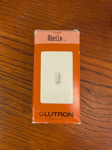 Lutron Abella 600W Multi-Location Dimmer White Incandescent/Halogen AB-600M-WH - Bild 1 von 7