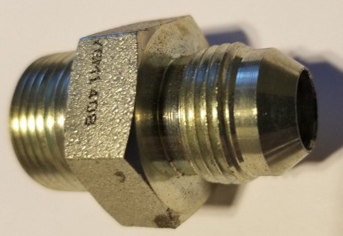 7005-08-18, Metric, Hydraulic, Fitting, MJ -MM Port Metric - Picture 3 of 3