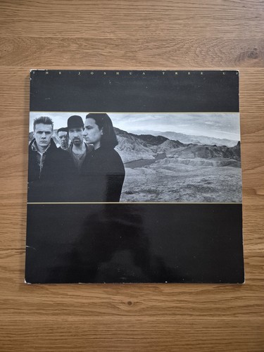 U2 Joshua Tree LP Album Gatefold Sleeve 1987 Vinyl Record