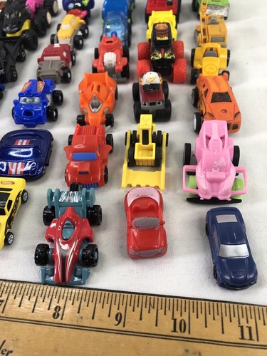 Lot of 55 Micro Mini Cars Trucks Construction Race Machines Fun Toys Boys - Picture 5 of 9