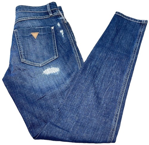Guess Womans Jeans Size 26 Low Rise Stretch Cigarette Destroyed W63AC4D2B90 - Picture 11 of 11