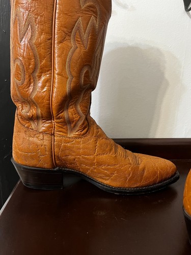 Botas de Vaquero Exóticas Dan Post African Safari De Colección 10EW - EXCELENTE ESTADO - Imagen 5 de 9