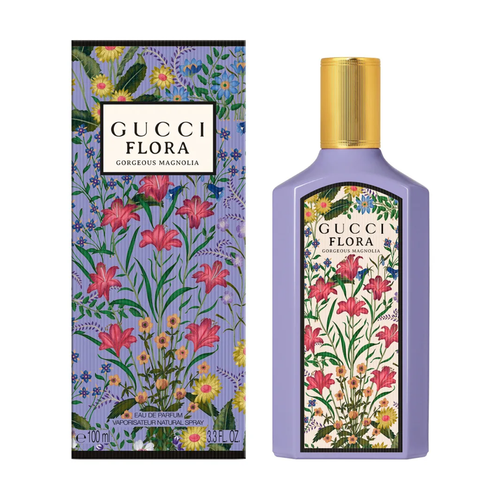Gucci Flora Gorgeous Magnolia Eau De Parfum Spray 100ml/3.4oz - Picture 2 of 6