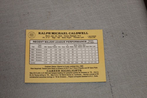 1985 Donruss Baseball Cards Complete Finish Fill Your List Set U-Pick #450-653 - Picture 78 of 392
