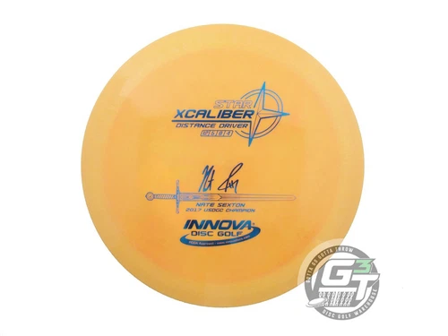 NEW Innova [SEXTON] Star Xcaliber 161g Marigold Blue Foil Driver Golf Disc